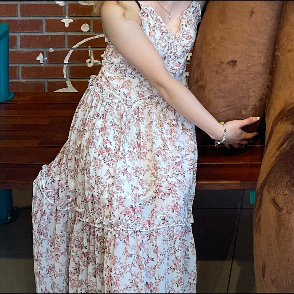 Floral summer dress